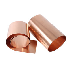 T2 Pure Copper 99.9% Metal Sheet Foil Plate Thickness:0.1mm-0.8mm Width:300mm
