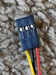 5Pcs 3Pin 26AWG Female to Female 28 Inches 2.54mm Dupont Jumper Wire Cable