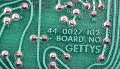 GETTYS Synchronous Device Plate Mod. Type No. 44-0027-00 Unused