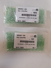 Lot of 2 Applied Materials AMAT 0015-20221 CB Padlock 1-3 Pole Lock Off Only