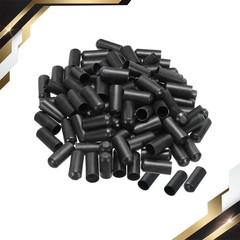 100 x Heat Shrink End Cap 15mm Dia Wire Wrap Adhesive Lined Sealed 2:1