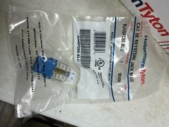 *FREE SHIPPING* Hellermann Tyton RJ45FC5E-BLU Cat 5e Keystone Lot of 50pcs.