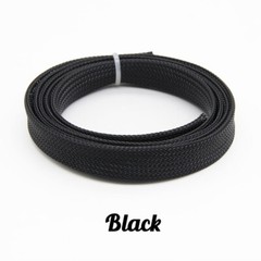 30 Colours Expandable Braid Sleeving 3mm-100mm Cable Tidy Wire Flexible Tubeing