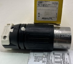 New Hubbell Twist lock Insulgrip HBL3763C, 50A 250V DC/600V AC, 2P 3W Non-NEMA