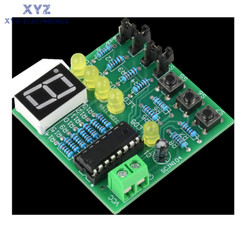 DC 5V DIY LED Decoding Display Electronic Parts DIY PCB Soldering Practice Kit