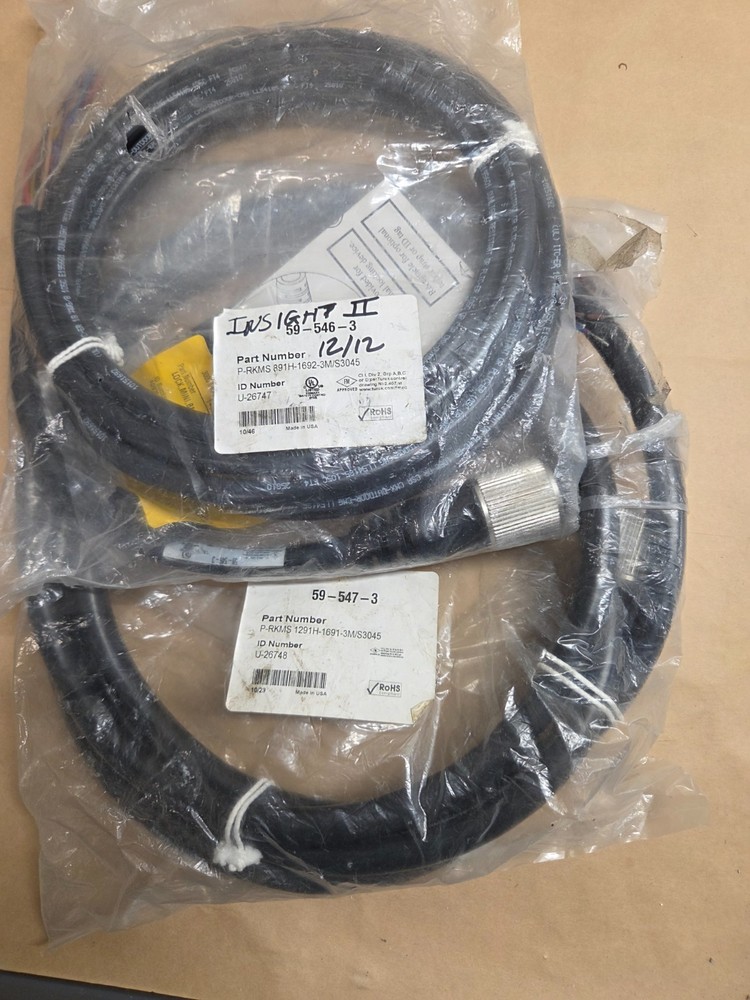 Fireye InSight II 10ft Cables 59-546-3 and 59-547-3