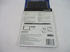 Monster 140678-00 Home Theater Wall Plate, Dual Gang, Black, Lot Of 2!!
