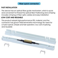5pcs Fiber Optic Quick Connectors Mechanical Splice 2.00 3. Number of Items: 5