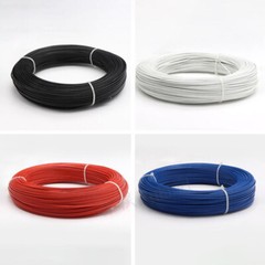 FF46-1 Flexible Stranded Electrical Wire 0.12-2.5mm² Ground Earth Cable 7 Colors