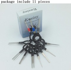 Electrical Wiring Connector Release Pin Tool (11 Pieces No Duplicate)