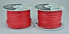 New Coleman Cable Inc. 500′ Roll of 16 STR Red Fixture Wire
