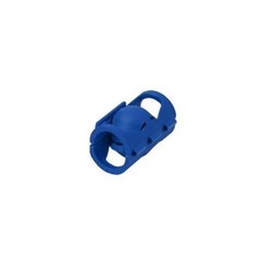 (100) Siemon CCC-0.63-C10-BL BLUE Color Coded Cuff, 0.63 Cable O.D. New in Bag
