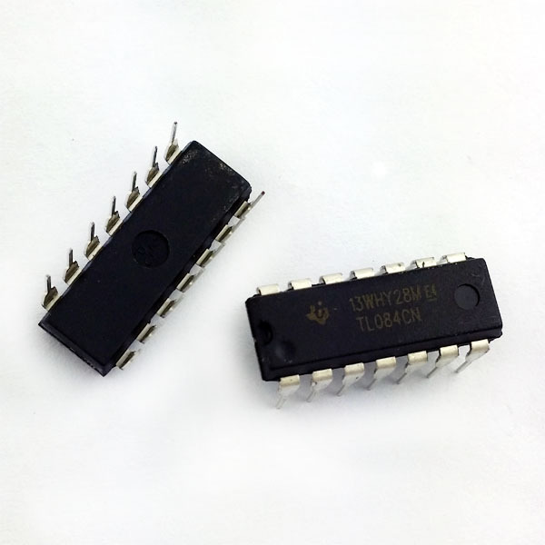 5PCS TL084 TL084CN DIP-14 Quad JFET-Input Op Amp IC NEW S8