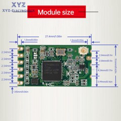 HC-15 LORA Wireless Module 415.09~449.86MHz Communication Transmission Module