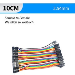 Hookup Wires10cm 15cm 20cm 21cm 30cm 40 cm M-M F-F M-F Breadboard DptJumper