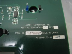 Asyst Technologies 3200-4349-02 Crossing Automation