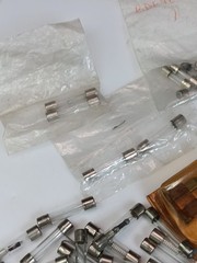 Mixed Lot Glass Fuses Buss Fuses Large Mixed Lot
