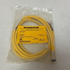 NEW, TURCK KB 3T-2/S90 MICRO FAST INDUSTRIAL CORDSET U2398-2, FREE SHIPPING