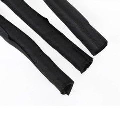 Φ5mm-Φ60mm Self-Closing Expandable Braided Sleeve Wrap Wire Cable Protect Sheath