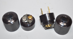 NOS H&H ARROW HART & HEGEMAN Bakelite 2-Prong Connector Set Male/Female 10A 250V