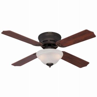 Hadley Ceiling Fan + Light Kit, Oil Rubbed Bronze, 42-In. – 72305