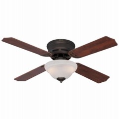 Hadley Ceiling Fan + Light Kit, Oil Rubbed Bronze, 42-In. – 72305