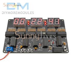 DC 4.5V-5.5V 6-bit Digital Circuit Clock Kit DIY Electronic Clock Teaching Kit