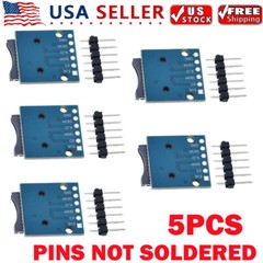 5X TF Micro SD Card Module Not Soldered Mini Memory Modules For Arduino HOT