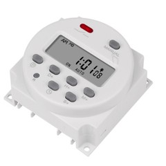 CN101S 1 Second Interval 5V 12V 24V 110V 220V Digital LCD Timer Switch 7 Days