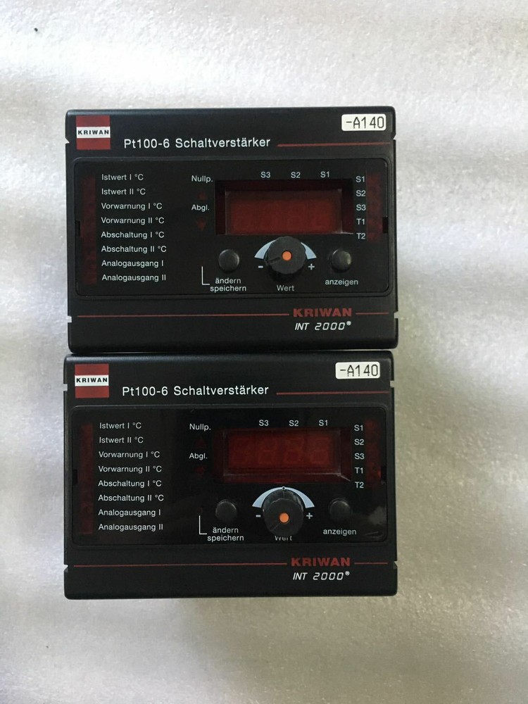1PC USED KRIWAN INT2000 PT100-6 (DHL or EMS 90days Warranty) #H855X DX