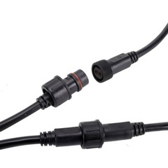 40cm Waterproof Male & Female Plug Wire Connector Cable Electrical Wire 2-8Pin