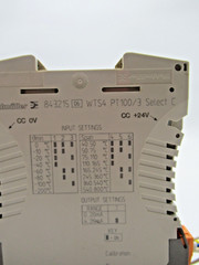Weidmuller 843215 WTS4 PT100/3 Isolator, 24V – USED *Free Shipping*