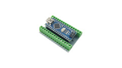 ASSEMBLED Arduino Nano Mini Board w/ Screw Terminal Breakout Expansion Shield