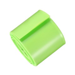 50mm Flat 5m Sleeve PVC Wrap Heat Shrink Tubing for 18650 Battery Bright Green