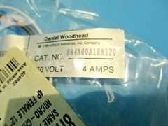 NEW BRAD HARRISON WOODHEAD 81432-001 RECEPTACLE 4P FEMALE 12″ CABLE