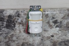 Hubbell Wiring Device-Kellems WS1001W 3 Pk 120VAC Vacancy Sensor (BW)