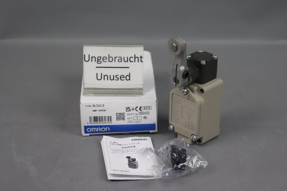 Omron WLCA2-G Limit Switch 13924Z5 AC-15 2A/250V DC-12 2A/48V Unused OVP