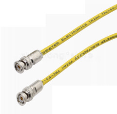 1PC TRC-50-2 50CM Tri-Coaxial 3-Jaw TRB BNC Male-to-Male Test Leads Cable