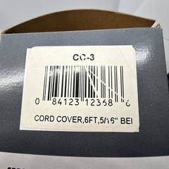 Flexiduct Cord Cover Cable Management 6 ‘x 5/16