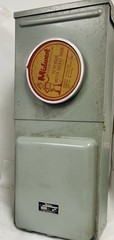 MIDWEST NO. MP-2254-C1-12 SINGLE PHASE RING RV METER CAN CAT