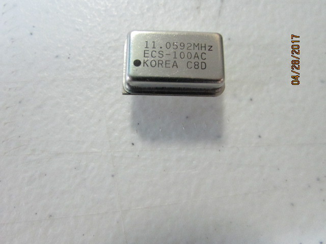 ECS-100AC – 11.0592Mhz TTL CLOCK OSCILLATOR FULL SIZE DIP – Lot of 10 NEW!! NOS