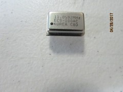 ECS-100AC – 11.0592Mhz TTL CLOCK OSCILLATOR FULL SIZE DIP – Lot of 10 NEW!! NOS