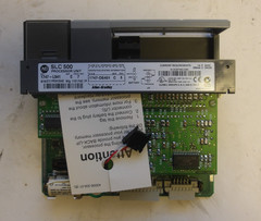 ALLEN-BRADLEY P/N 1747-L541 SERIES C SLC 500 MODULE PROCESS, 16K MEMORY SEALED