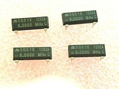4 PCS 8.000Mhz NEW SG-51K EPSON DIP4