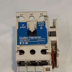 Cutler Hammer AN16BN0 Size 0 , Series A1 , 18 Amp With Aux Contact and Heaters