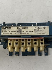 MTE RL-00202 Line Reactor 2A 20.0mH 3 Phase 600Vmax
