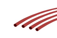 4 Lot TEMCo 1/8″ Marine Heat Shrink Tube 3:1 Adhesive Glue Lined 12″ long RED