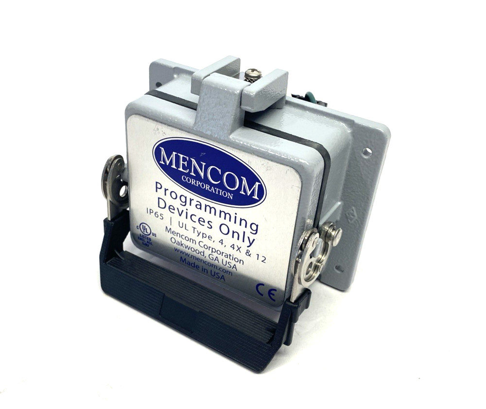 Mencom GF-RJ45-R-32 Panel Interface Connector with GFCI Duplex outlet, RJ45