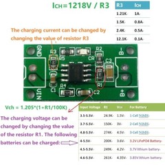 NIMHCRTA 1A 1 2 3 Cell 1.2V 2.4V 3.6V NiMH Rechargeable Battery Dedicated