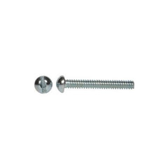 Fastenal 27572, #10-32 TPI x 1″, Steel, Round Head, Slotted, Machine Screw, 1 pc